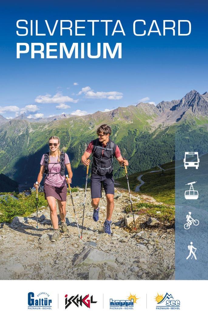 Vermunt - Silvretta Sommer Premium Card Inklusive Galtur Bagian luar foto